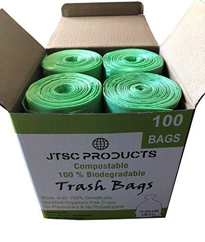 100% Biodegradable Household Garbage Trash Bag Disposable Garden Kitchen Trash  Bags with Tie Drawstring - China 100% Biodegradable Shrink Bag and  Compostable Waste Bags for Kitchen price