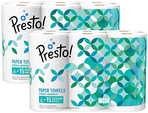 Buy  Brand - Presto! Flex-a-Size Paper Towels, 158 Sheet