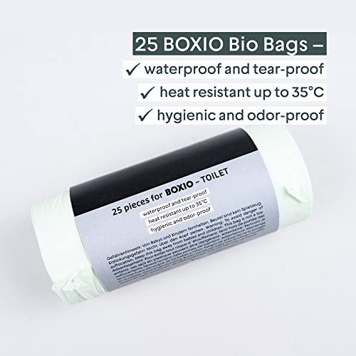 Buy BOXIO - Bio bags pack of 25 compostable bags perfect for Boxio - Toilet  Now! Only $