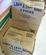 30 Gal. Paper Lawn and Leaf Bags - 5 Count