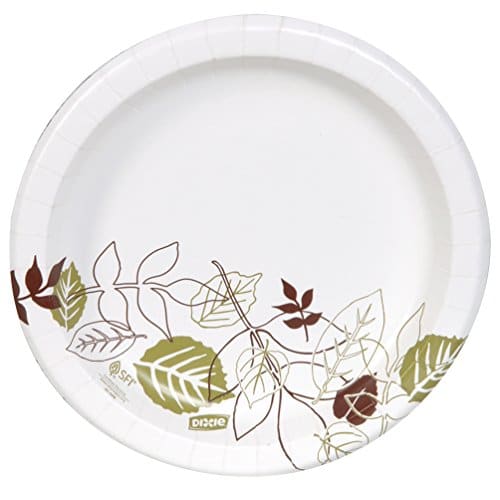 Buy Dixie UX9PATHPB Pathways Paper Plates in Dispenser Box, 8.5 Diameter  (2 Packs of 300) Now! Only $