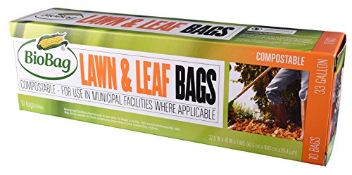 Bags Lawn and Leaf City of Houston 33 Gallon 10 Count Biobag