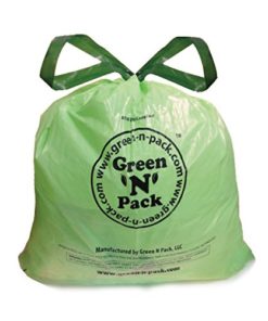 Green N Pack Small Garbage Bags 4 Gallon 30-Count Boxes 