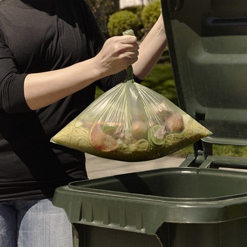 Hefty Small Kitchen Composting Bags, 2.6 Gallon, 25 Count