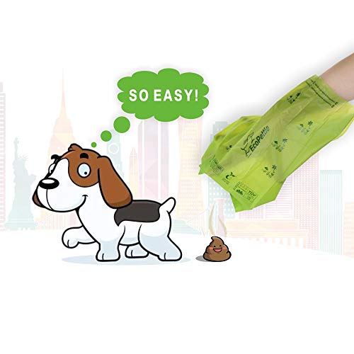 PuppyDoggy Dog Poop Bags (10 Rolls,13x9) Biodegradable Waste Bags Work  with Poop Bag Dispenser and Dog Leash Extra Thick Tear Resistant Leak Proof