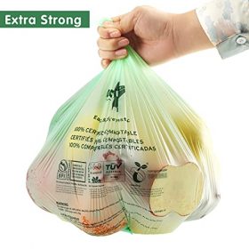 Biodegradable Garbage Bag Bin Bag 50 Liter Trash Bag Dustbin