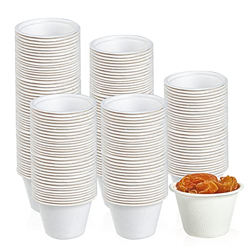 4 oz Jaya Compostable Clear PLA Portion Cup - 1000 ct